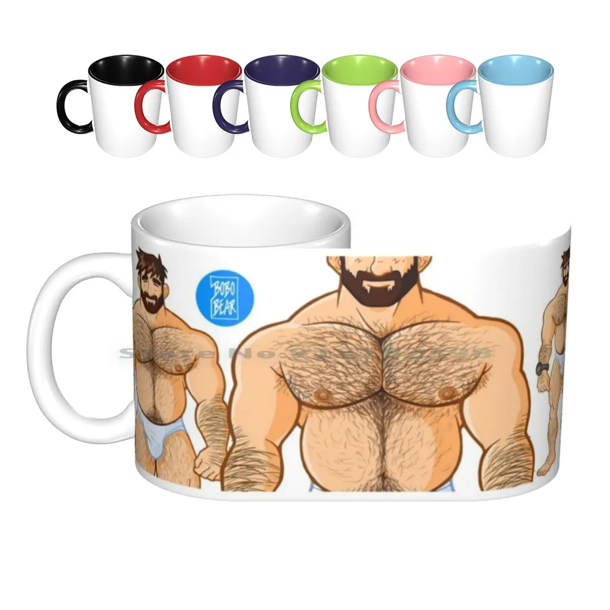 Adam Likes Underwear Ceramic Mugs Coffee Cups Milk Tea Mug Bear Bears Gay Gay Bears Gay Art Gay Pride Tom Of Finland Gay Comics