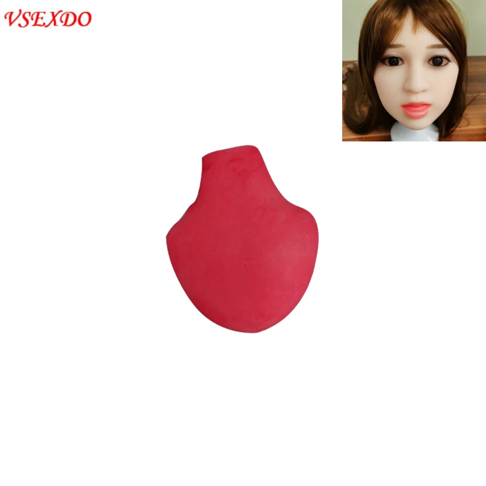 

VSEXDO TPE Sex Doll Tongue for Real Size Oral Love Dolls Sex Toys Accessories at Random Color