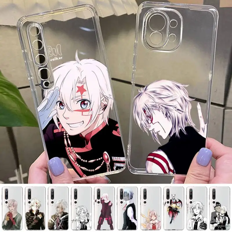 MaiYaCa Anime D.Gray-man Allen Walker Phone Case For Redmi Note 5 7 8 9 10 A K20 pro max lite for Xiaomi 10pro 10T