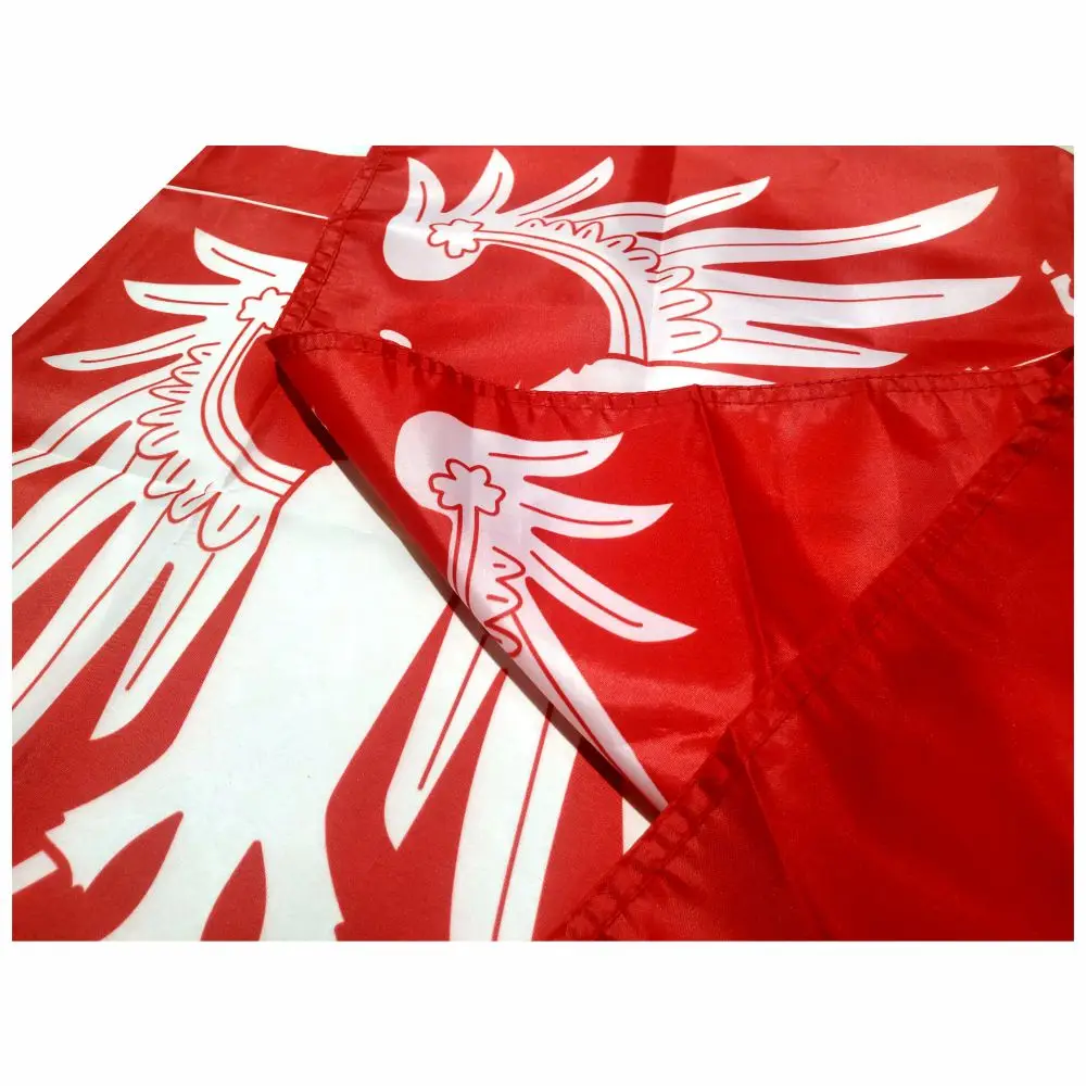 Poland Air Force POL Navy Airfields IIIRP Flag 90X150CM 3X5FT Military POL Navy Commissioning Pennant Banner 2X3FT 21X14CM