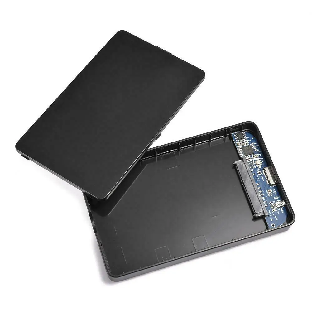 Caso del disco rigido esterno USB 3.0/2.0 5Gbps da 2.5 pollici hdd SATA caso Chiusura HDD hard Disk Esterno caso Box per PC del computer portatile