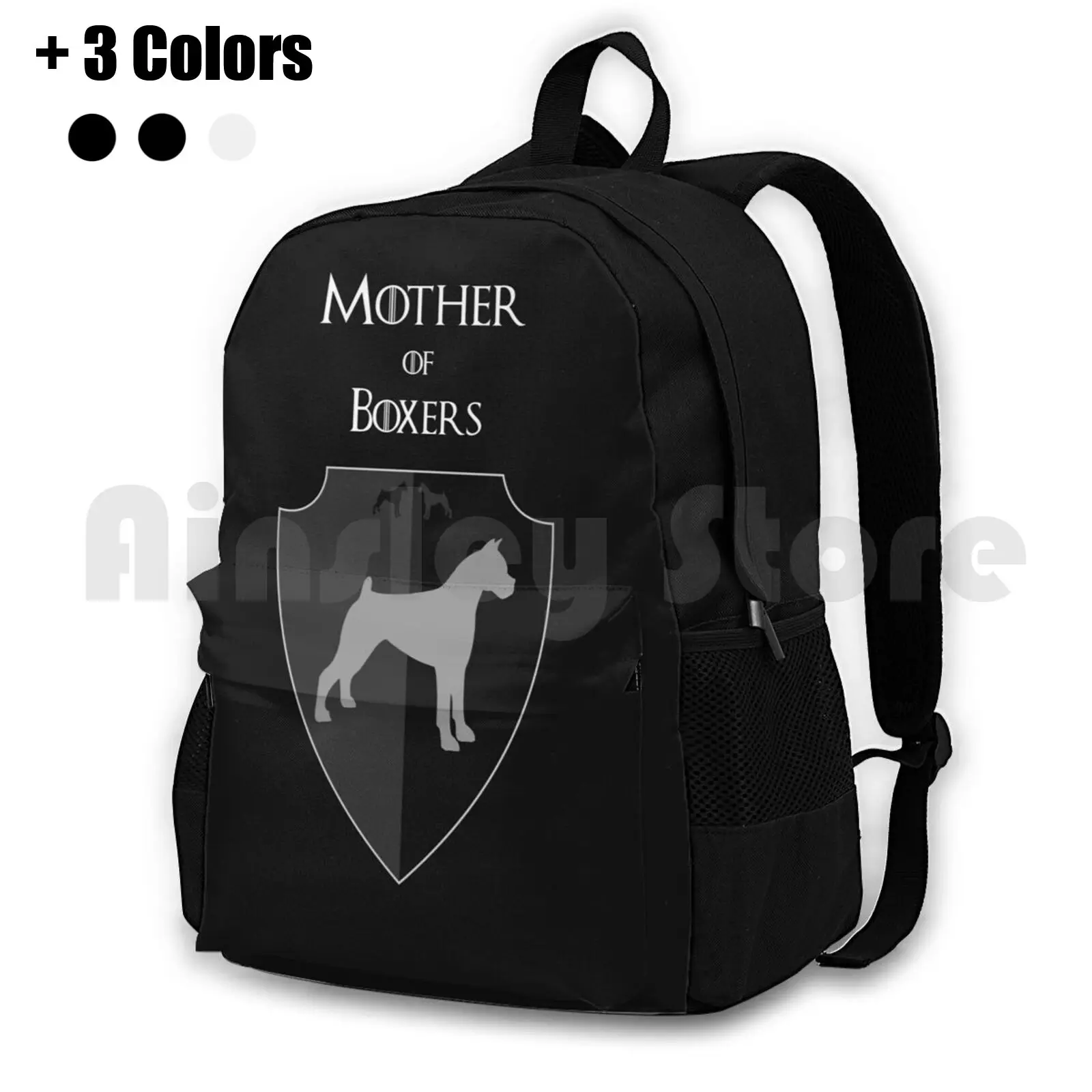 Mother Of Boxers Outdoor Hiking Backpack Riding Climbing Sports Bag Boxer Boxers Boxer Dog Dog Dog Mom Furbaby Proud Dogs