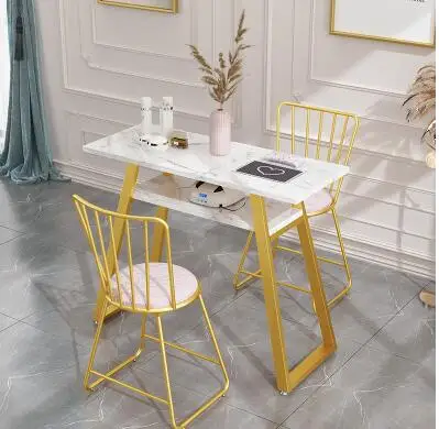 Nail Table Economy Double Single Simple Modern Nail Table And Chair Set Double Nail Store