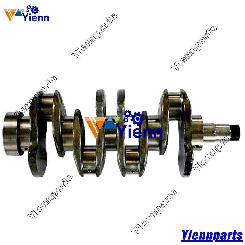 For Iseki T6000 Crankshaft For Isuzu 4BC1 Excavator Loader Tractor Truck Carrier Forklift Diesel Engine Rebuild Parts