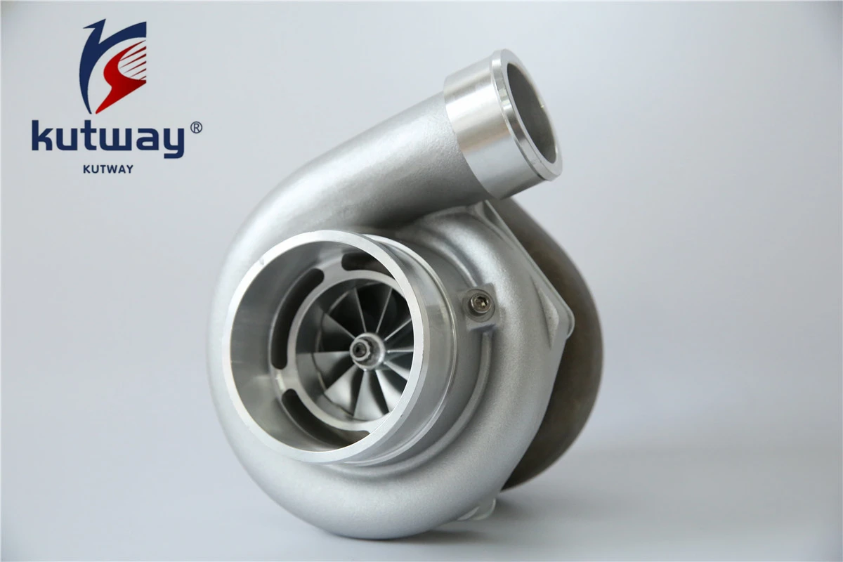 Kutway Turbocharger Performance GEN II GTX35 GTX3584RS Dual Ceramic Ball Bearing Turbo With 1.01AR Vband Turbine Housing