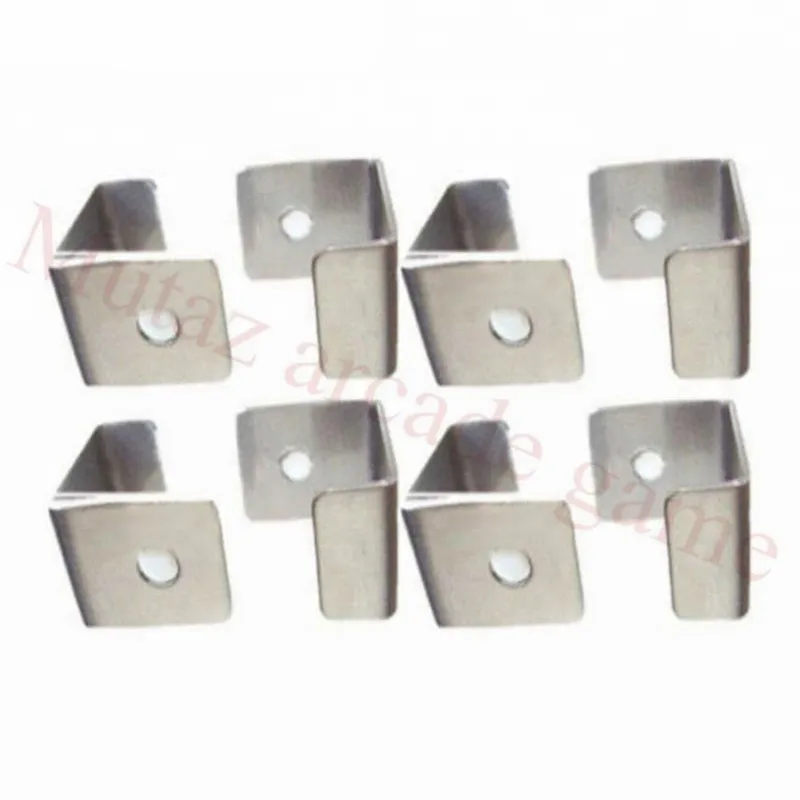 8PCS/LOT of Stainless steel Glass Clip For Table Top Cocktail Machine /Arcade game machine Parts