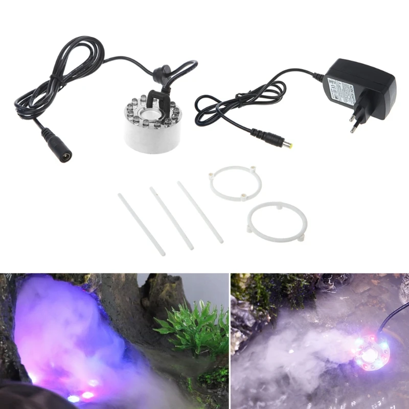 1 LED Super Ultraschall Nebel Creator Fogger Vernebler Wasser Brunnen Verdampfer Whosale & Dropship