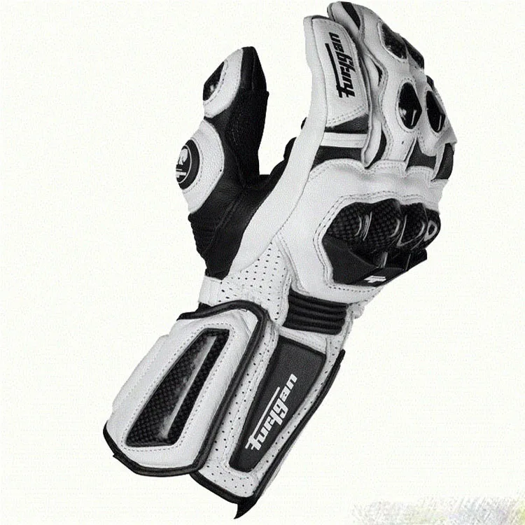 Hot sale AFS10 Gp  leather Motorbike MTB Mountain Bike Moto Racing Motorcycle DH Cycling Bicycle Gloves