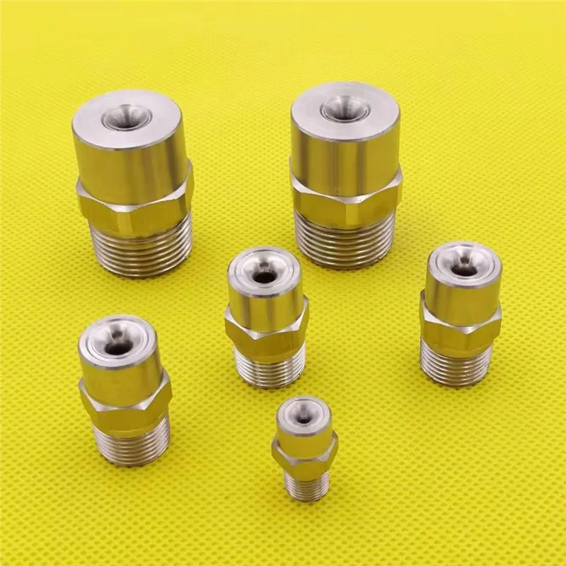 

stainless steel wide angle full cone spray nozzle industrial cleaning nozzle