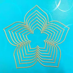 YINISE SCRAPBOOK fustelle in metallo per Scrapbooking stencil grandi fiori Album di carta fai da te carte CRAFT Making goffratura fustellata