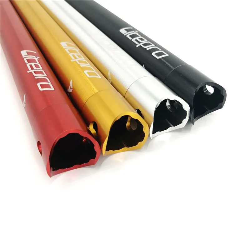 Litepro 31.8mm * 580mm 600mm For Brompton Seat Post Aluminum  Alloy Folding Bike 31.8mm Seatpost Bicycle Seat Tube