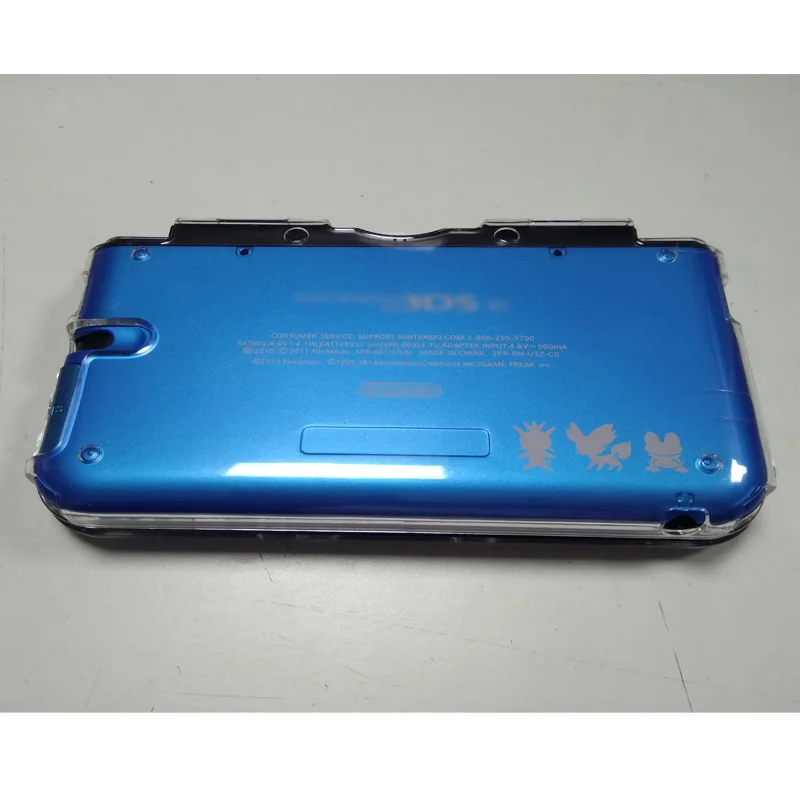 Capa de Cristal Duro para Nintendo 3DS XL Console, Shell Tampa Clara, Anti Scratch, Anti Poeira, Caixa Transparente Protetora, Alta Qualidade