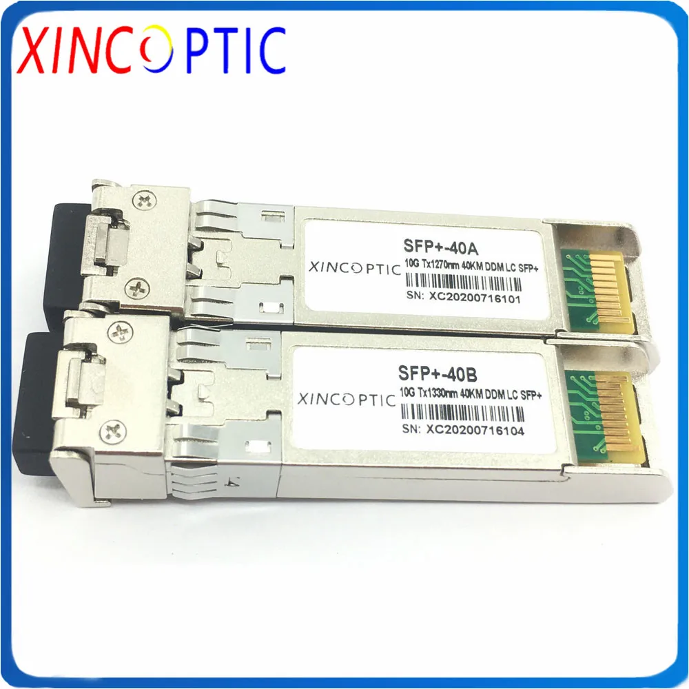 Imagem -04 - Módulo do Transceptor do Bidi-lc Compatibilidade Forte Wdm 10g Sfp 10 20 40 60km 1270 1330nm 1490 1550 80km