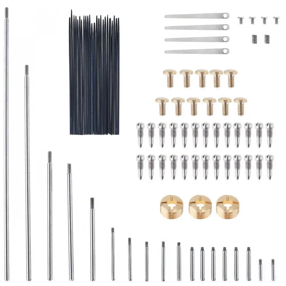 

92pcs/lot Saxophone Repair Parts Sets Saxophone Key Roller Reed Screws Needle Wind Instrument Repair Kit with Complete Tools