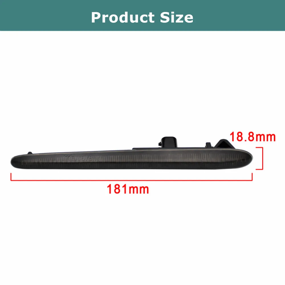 동적 LED 사이드 마커 방향 지시등 깜빡이, 알파 로미오 줄리에타 940 줄리엣 스프린트 벨로스 10-21 캔버스, 오류 없음, 2 개