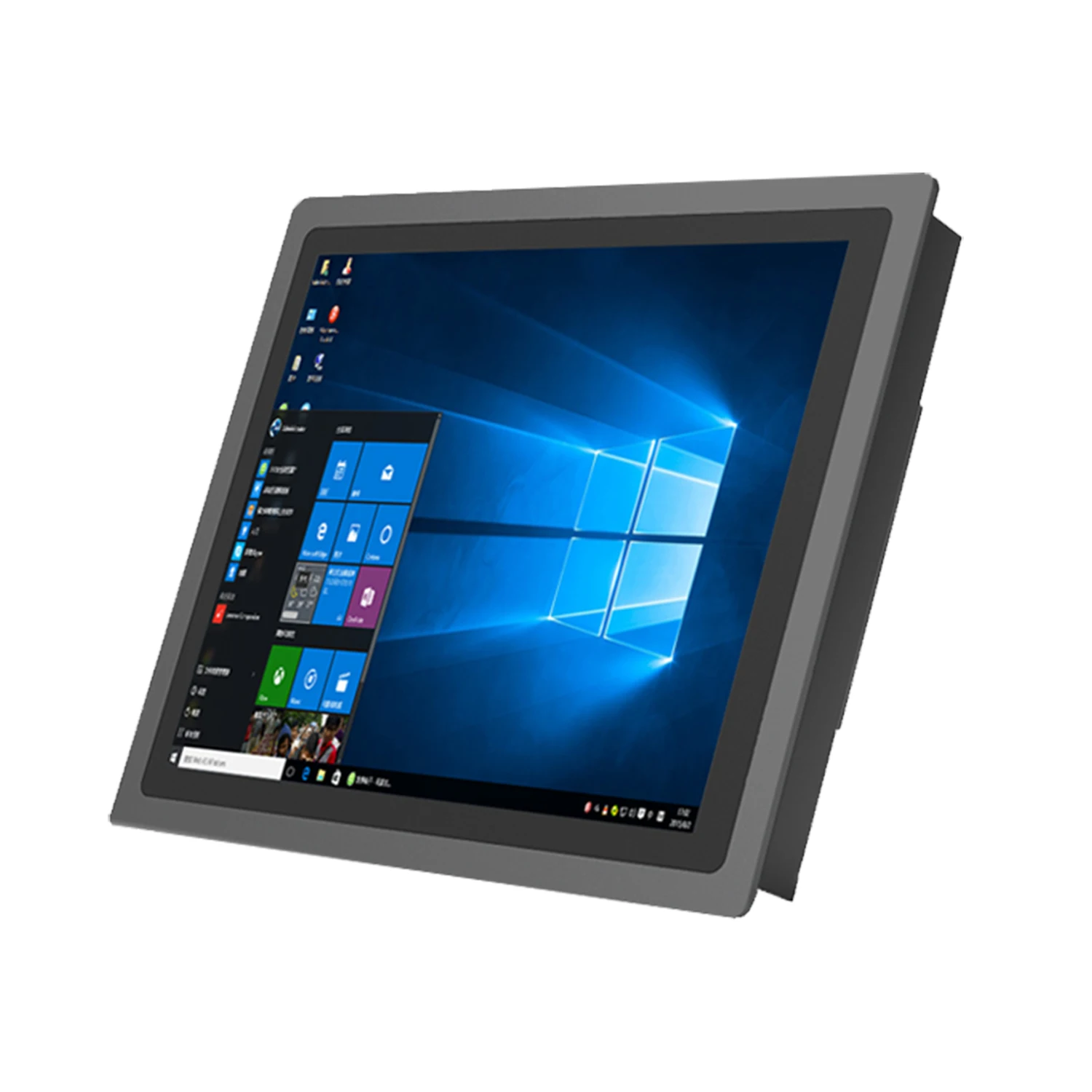 Mini computador incorporado industrial, PC de painel tudo-em-um, núcleo i5-5250U, tela de toque capacitiva para win10, 1280x1024, 21.5"