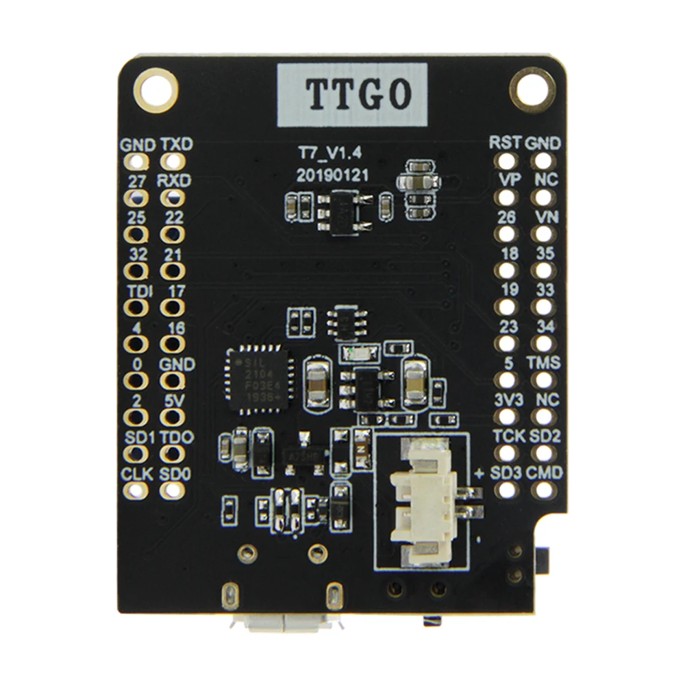 LILYGO®TTGO 와이파이 블루투스 모듈 플래시 4MB, PSRAM 8MB 개발 보드, T7 V1.5 Mini32 ESP32-WROVER-B