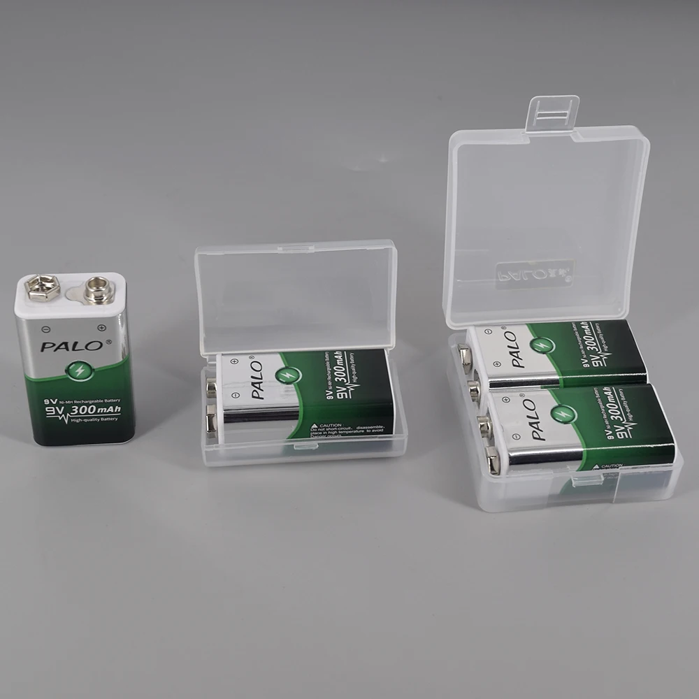 9V 300MAh Ni-MH 6F22 Pin Sạc Pin Vuông 9V Cho Đồ Chơi Điều Khiển Từ Xa KTV Đồng Hồ Đo Vạn Năng Micro