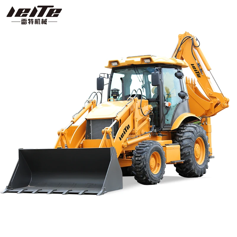 Đa Năng Backhoe Nạp Đạn Xe Đào Đất Mini Mặt Đất Đào Xe Cho Nuôi Trồng Machineries Lâm Nghiệp Mulcher