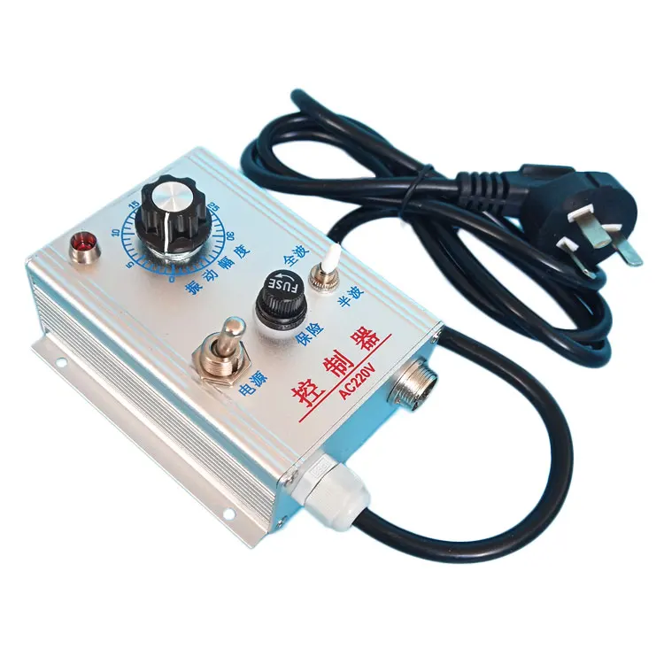 

220V/10A High-power Vibration Disk Controller Half-wave Full-wave Vibration Amplitude Controller Vibration Disk Speed Regulator