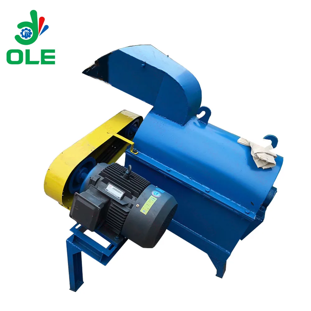 Saving Energy Electric Olive Tree Charcoal Wood Crusher Machine