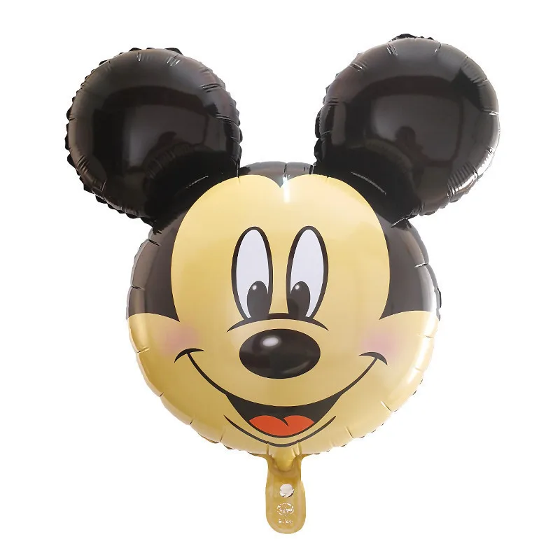 10/30/50pcs Mickey Minnie Head Foil Helium Balloon Inflatable Air Globos Baby Shower Birthday Wedding Party Supplies Kid\'s Toys