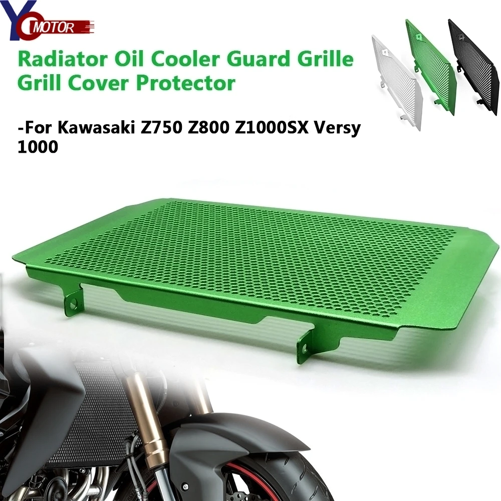 

For KAWASAKI NINJA ninja 1000 2010-2018 2017 2016 2015 2014 2013 2012 2011Motorcycle Radiator Guard Grille Grill Cover Ninja1000