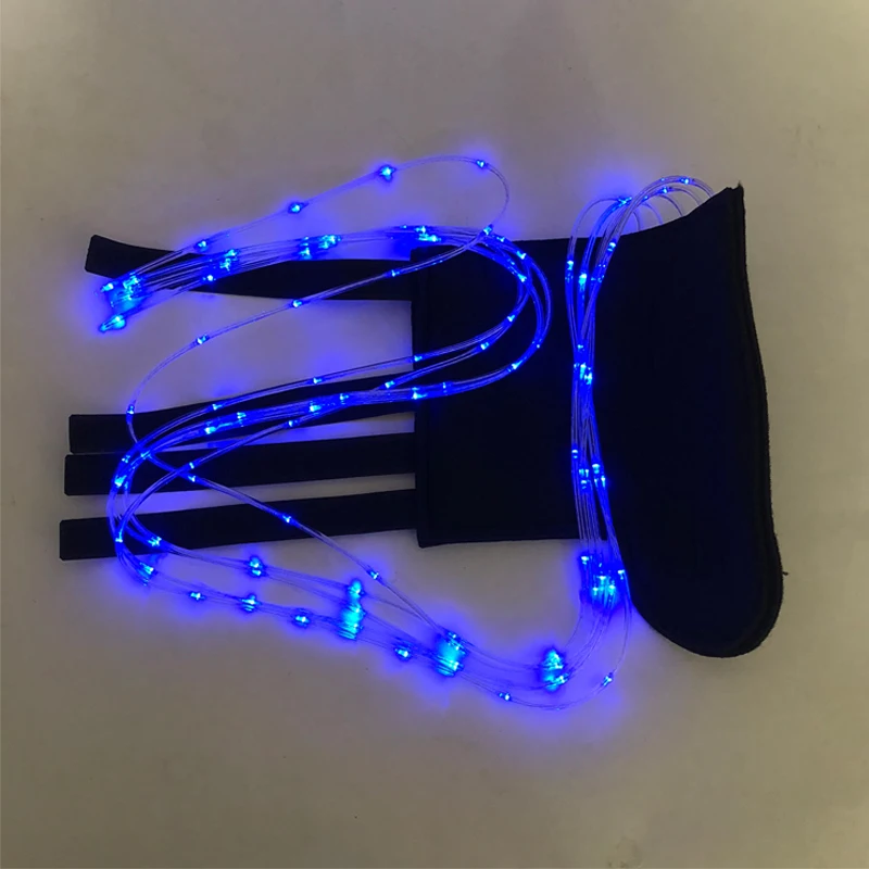 3PCS LED Horsing Riding Luminous Equestrian Equipments Night Lights Visible Horse Equestrian Supplies Legs Chest Tails Straps