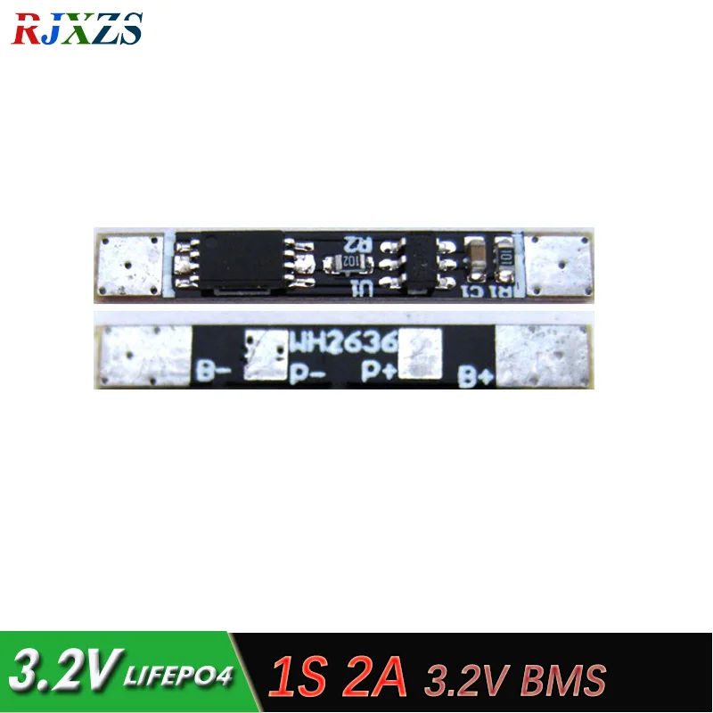 1S 2A 3.6V LiFePO4  BMS/PCM/PCB Battery Protection Circuit board for 1 Packs 18650 Cell