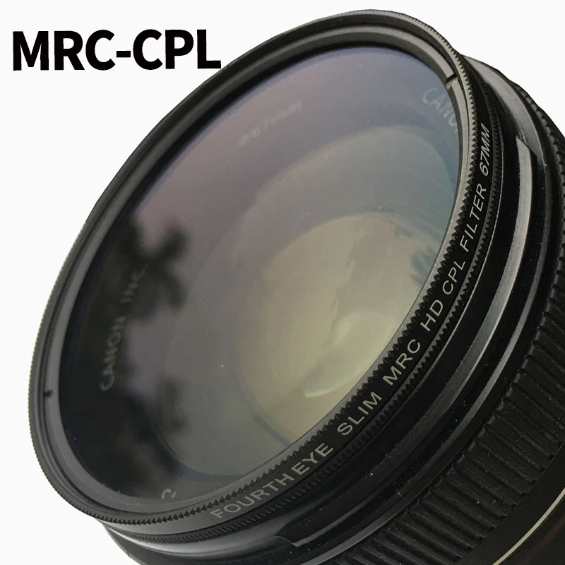 MRC CPL HD SLIM Circular Polarizer Polarizing camera lens filter 49mm 52mm 55mm 58mm 62mm 67mm 72mm 77mm 82mm