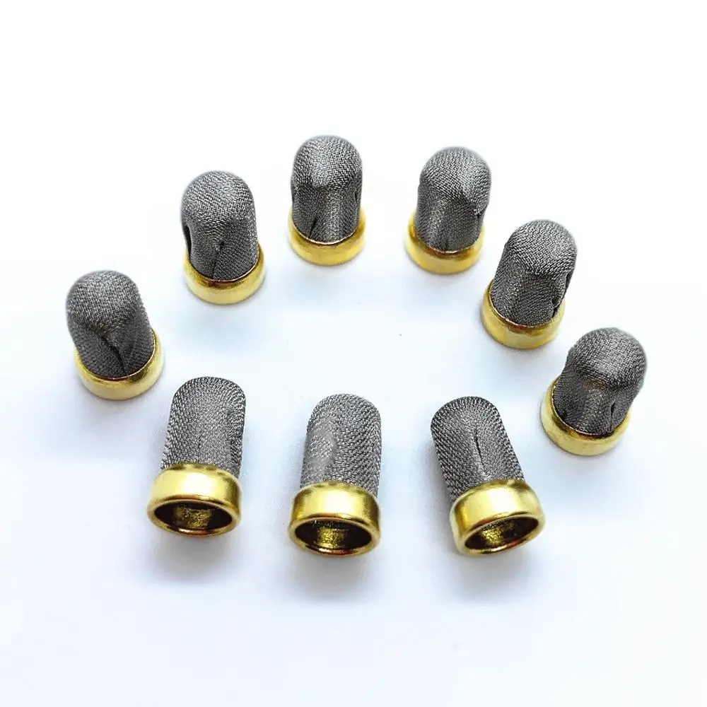 Fuel Injector Metal Micro Filter 10.3*6.06*3mm for Denso Fuel Injector Repair Kits for toyota (509B)