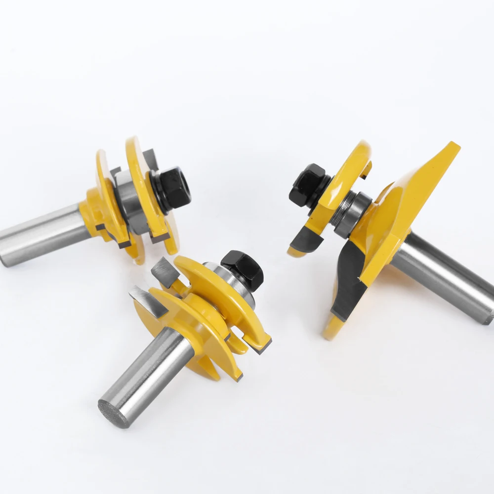 Imagem -04 - Bits 12 mm Haste Pequeno Trilho Ogee & Estilo Backcutter Roteador Bit Painel Raiser Tenon Cortador Conjunto Carpintaria Fresagem 03129 Peças