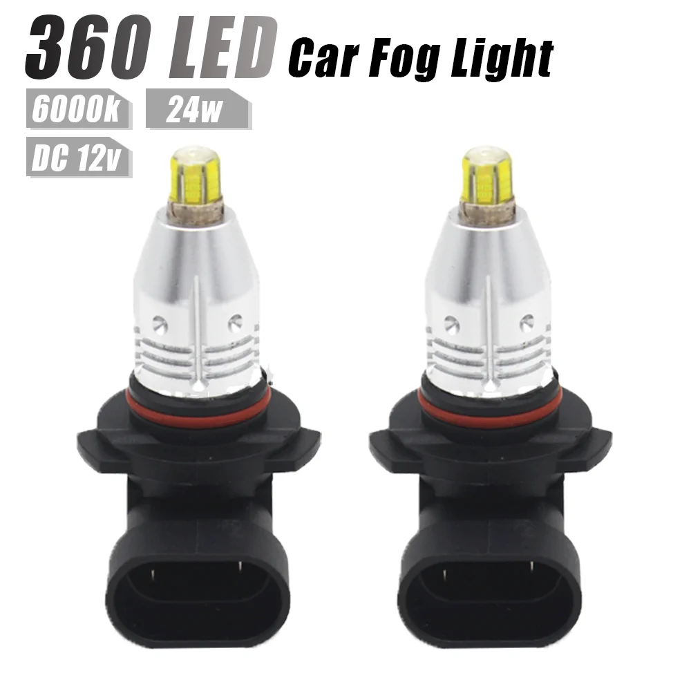 

6 Sides H8 Led Fog Lamp H11 Led Bulbs 12V 6000K 35W 8500Lm CanBus 5202 PSX24W PSX26W Super Bright Led Automotive Fog Light