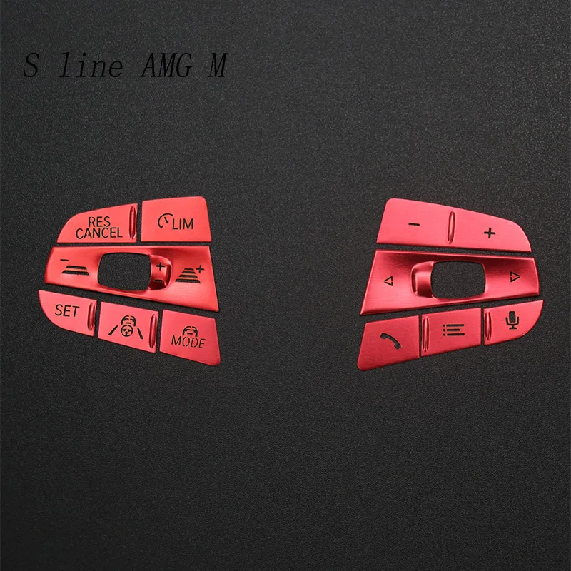 Car Styling for BMW G20 G28 Steering Wheel Buttons switch Frame protection cover Sticker Trim 3 Series Auto Interior Accessories