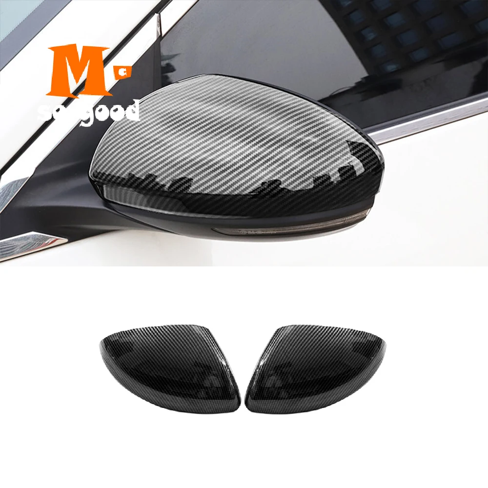 

Car Styling Accessories ABS Chrome/ Carbon Fibre for Nissan Sentra 2020 Car Side Door Rearview Mirror Cover Trim Sticker Shell