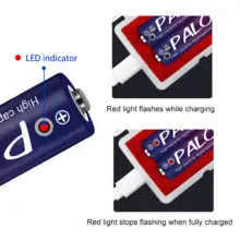 Rechargeable 1.5V AA Lithium Battery with Charger #5
