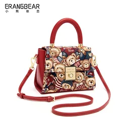 ZoeyWork1030 Cartoon animal cute cross-body bag Women's shoulder bag versatile fashion handbag small square bag