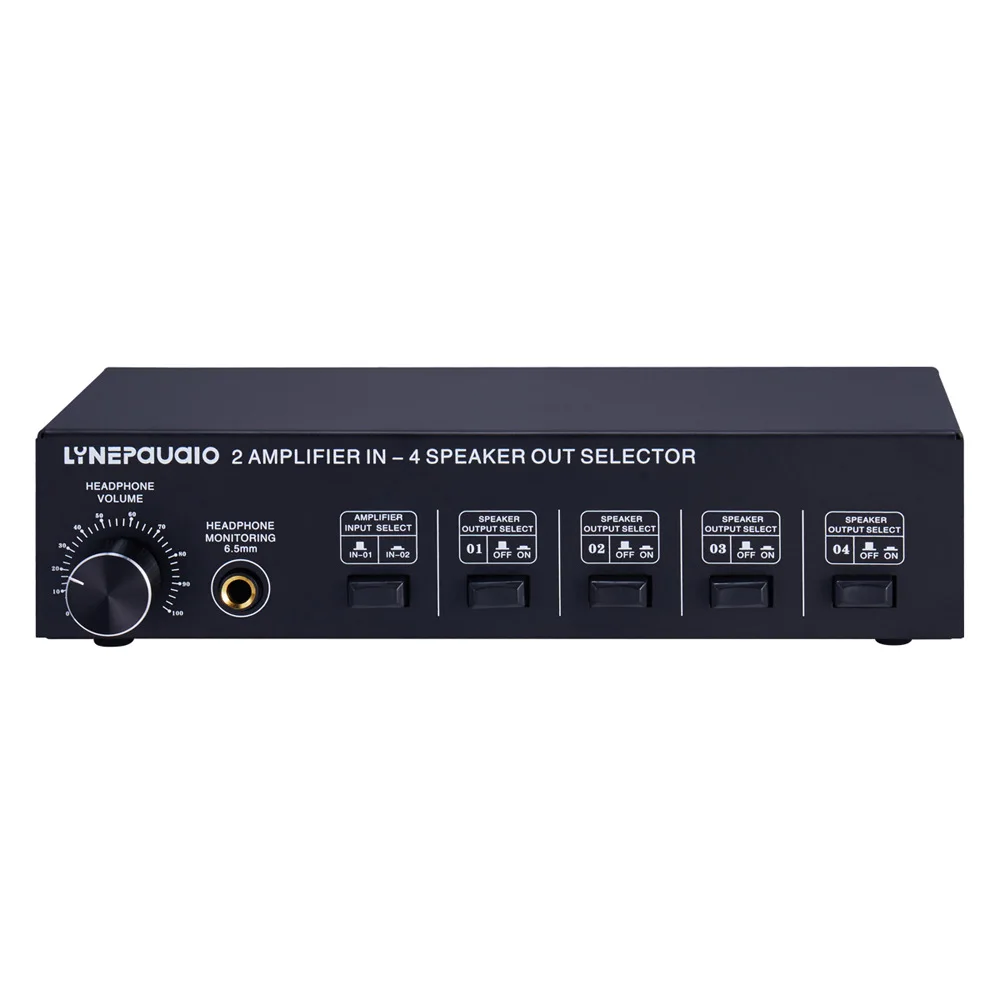 2 في 4 خارج مكبر كهربائي الصوت الجلاد المتكلم التبديل موزع سماعة رأس الناتج ضياع