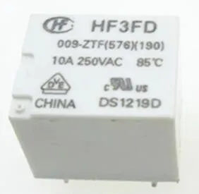 5PCS/LOT  NEW relay  HF3FA-012-ZTF  HF3FD-009-ZTF  HF3FD-024-ZTF HF3FA 012-ZTF   HF3FA 012 ZTF  9V 12V 24V 10A 250VAC  5PIN