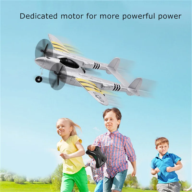 2.4G 43cm big Fixed wing RC glider Wingspan Remote Control Airplane 20min Play Time Glider RC RTF Plane RC Aircraft Kid gIft toy