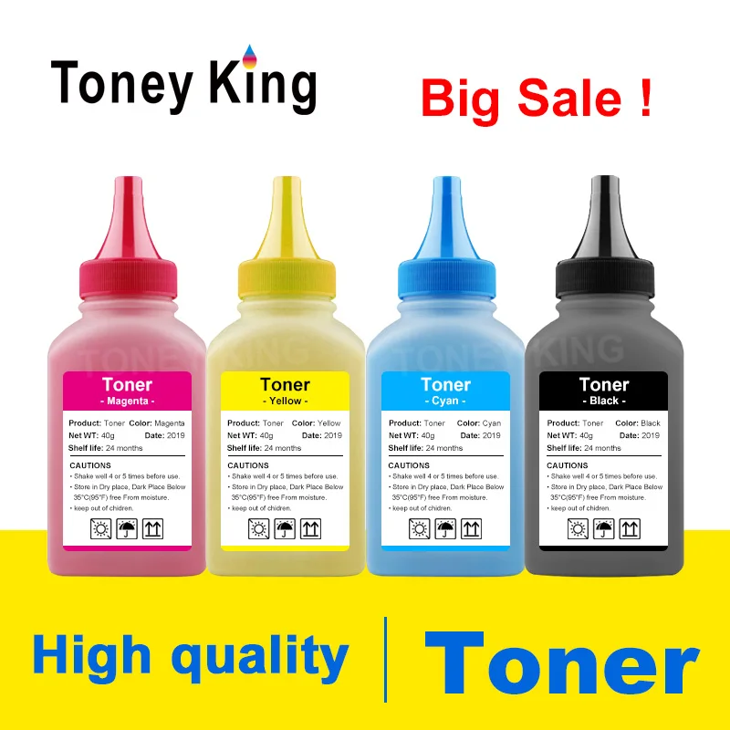 Toney King Toner Refill Powder for Samsung CLT-404s CLT-k404s Xpress C430w C480w C430 SL-C430w C480fw Printer Toner Compatible