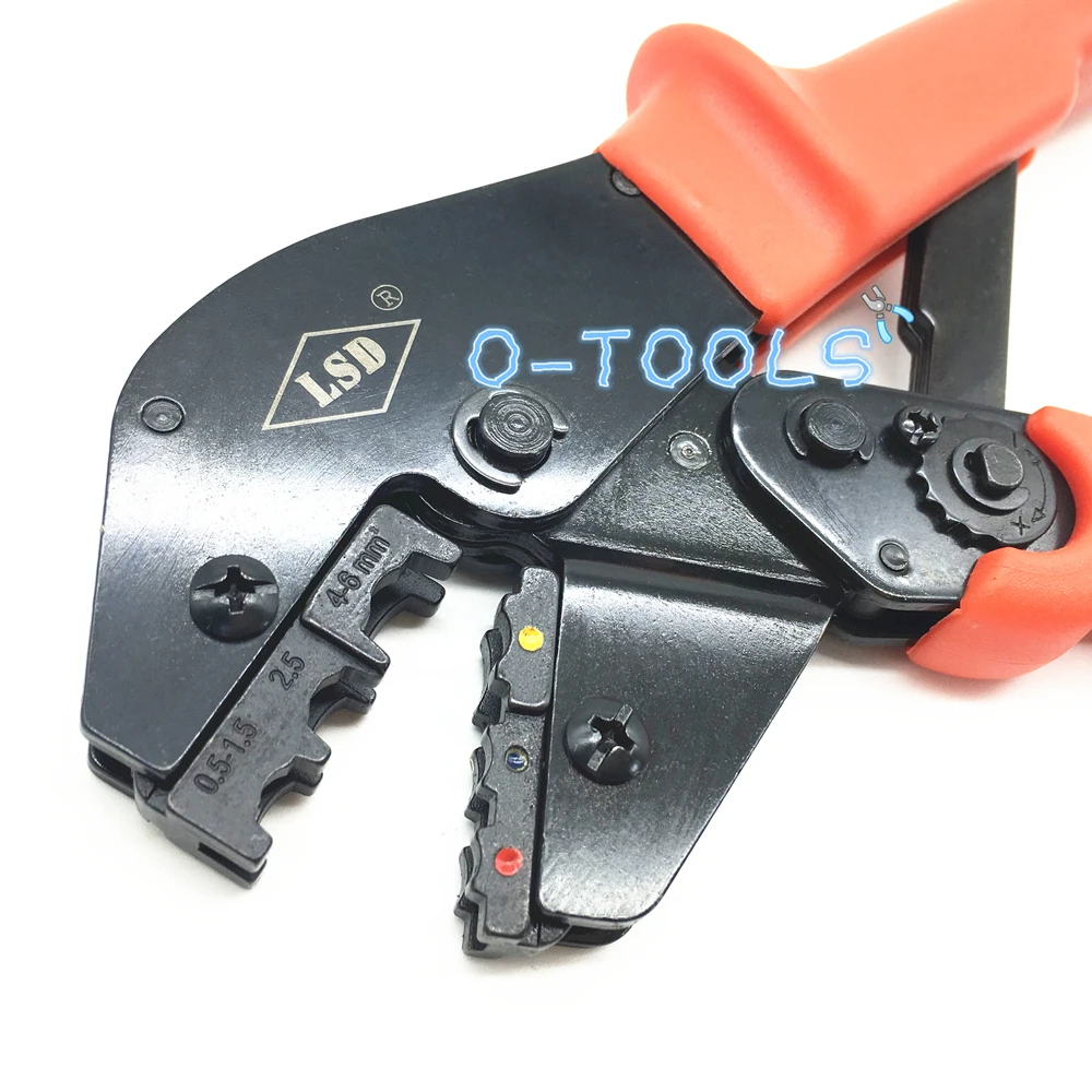Ratchet Crimping Tool clamp insulated Terminals Crimping Tools For Plier Crimper 0.5-6mm2 AWG20-10 AP-03C