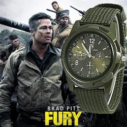 2021 orologio da uomo con cinturino in Nylon Gemius Army Watch movimento al quarzo di alta qualità orologio sportivo da uomo orologi da polso Casual all'aperto