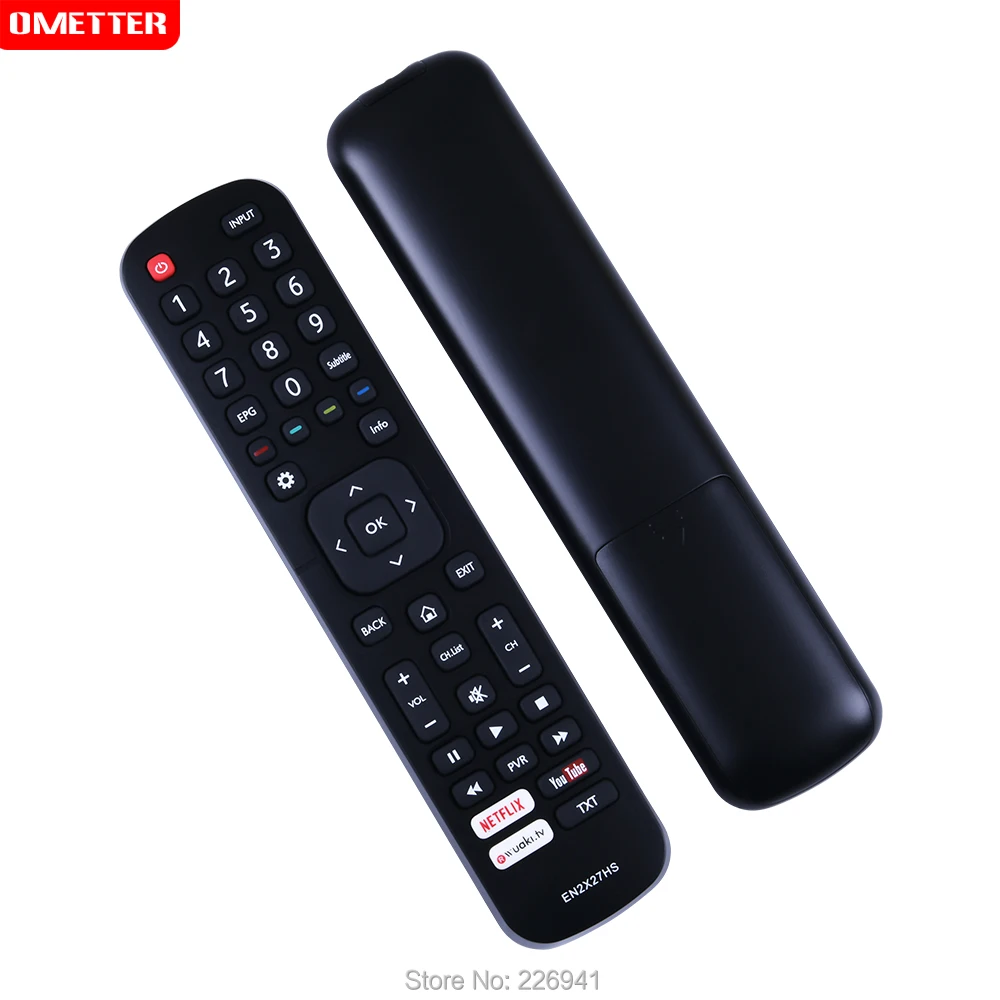 Inteligentny pilot do telewizora bezprzewodowy przełącznik do Hisense 43K300UWTS 65M7000 EN2X27HS 4K sterownik zastępczy telewizora