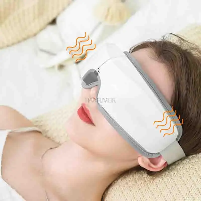 4D Smart Airbag Vibration Eye Massager Eye Gezondheid Apparaat Hot Druk Bluetooth Eye Massage Bril Rustgevende Massager