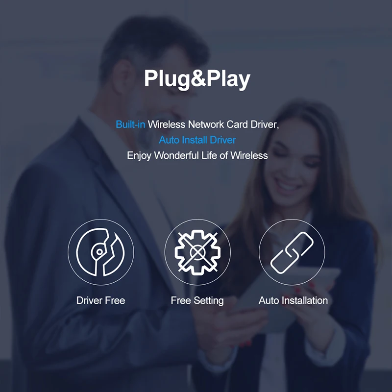 Мини Wi-Fi адаптер 300 Мбит/с, USB Ethernet, 2,4 ГГц