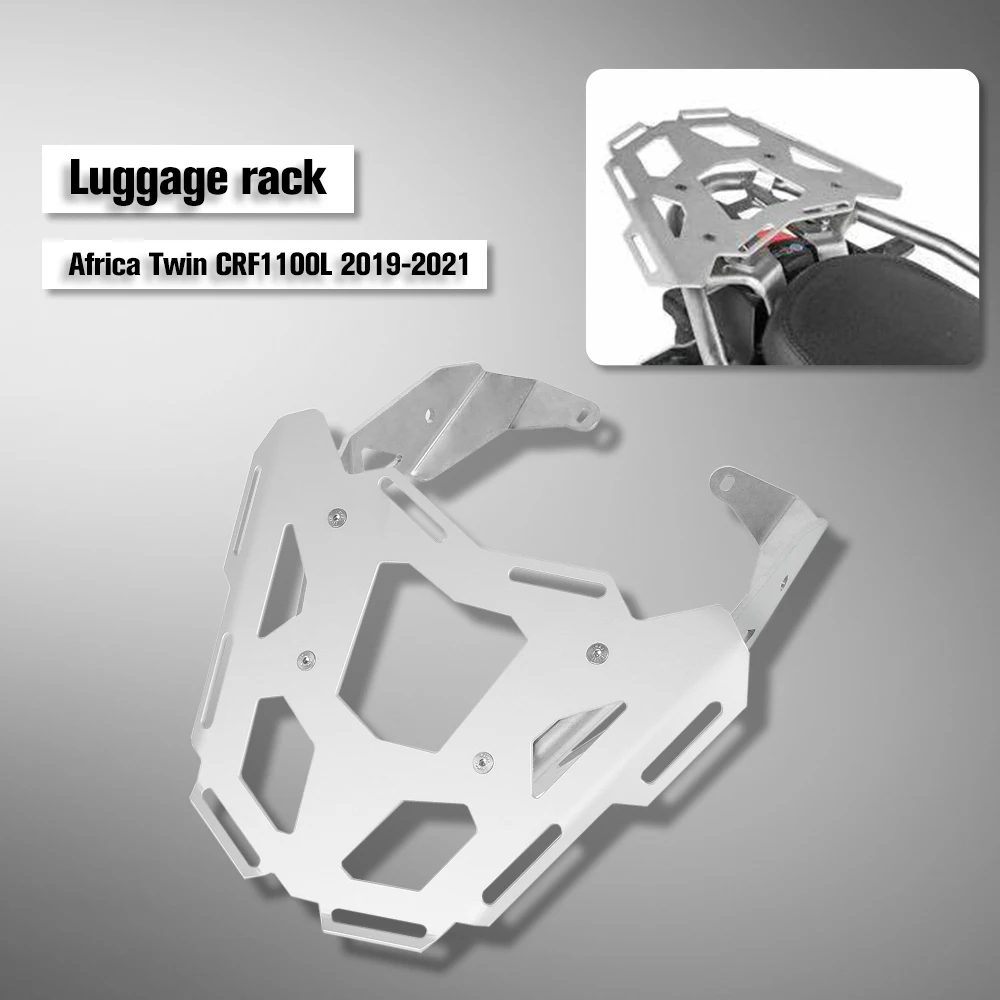 

Rear Luggage Rack Cargo Holder Shelf Bracket Rear Armrest Trunk Stand FOR Honda Africa Twin CRF1100L 2019 2020 2021 Luggage rack