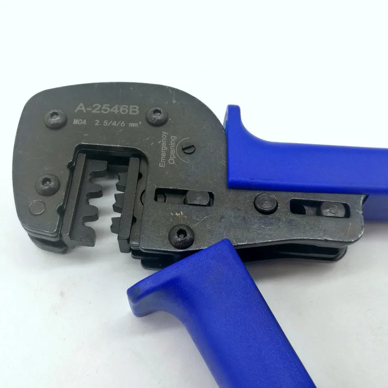 

A-2546B solar terminal crimper for Solar Panel PV Cable Crimping tool for solar panel connectors,solar crimper 2.5-6mm2