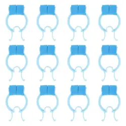 1 Set 12pcs Nasal Clips Nose Shapers Portable Stop Nosebleeds Clips Nosebleed Stoppers Nasal Clamps