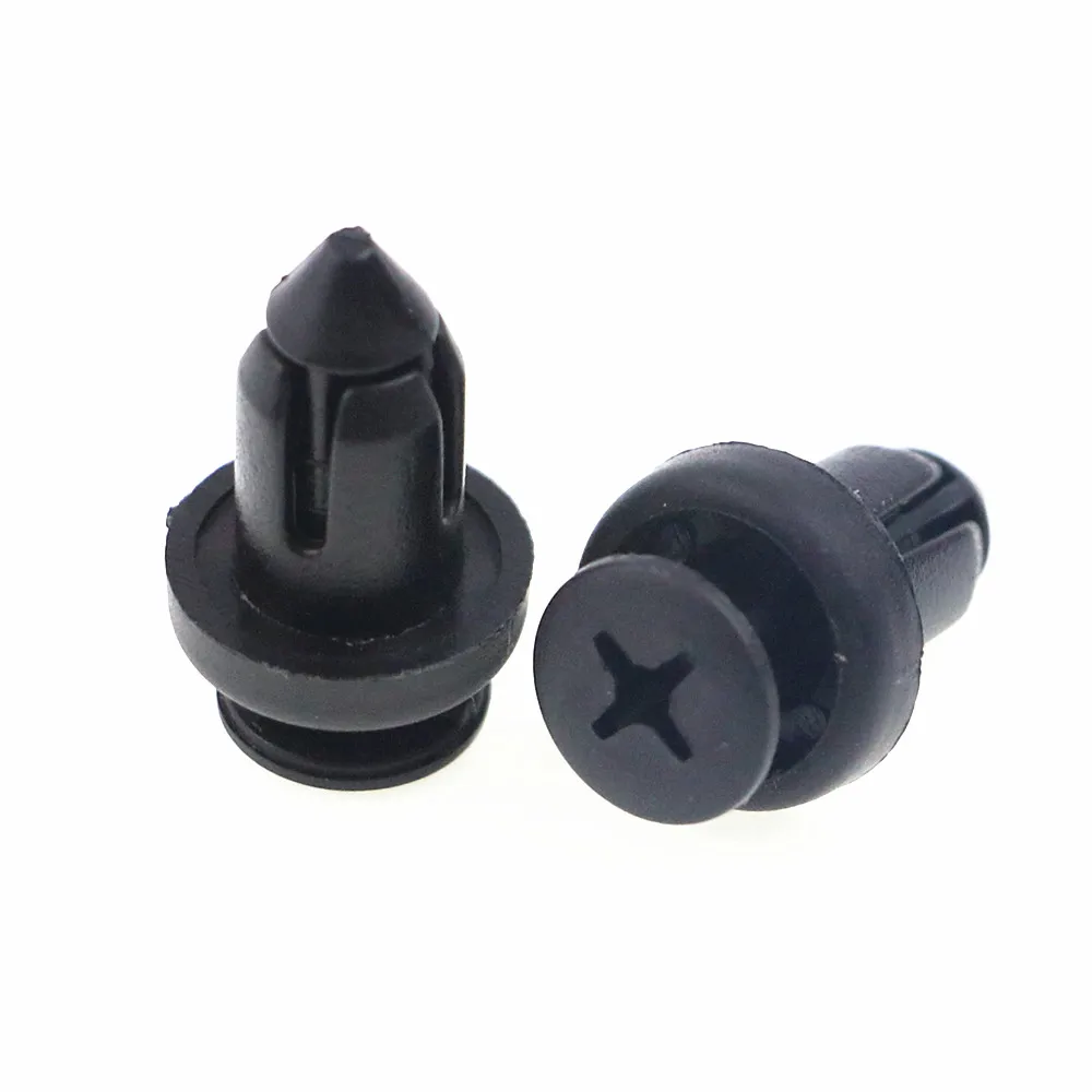 Ledtenjie – Rivets en plastique Push-type, 100 pièces, Clips de fixation pour pare-chocs de voiture, Rivet de retenue, doublure de panneau de porte